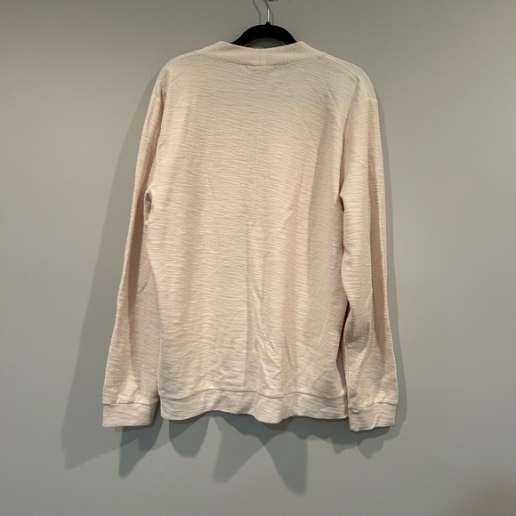 Marine Layer Boucle Cardigan in Antique White Size Large - Picture 9 of 9